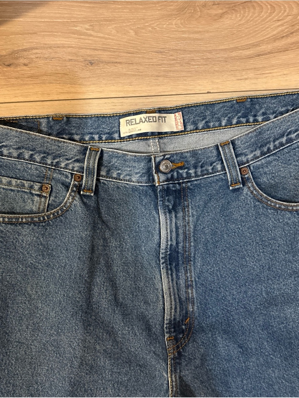 Levi's Relaxed Fit Blue Denim Jeans